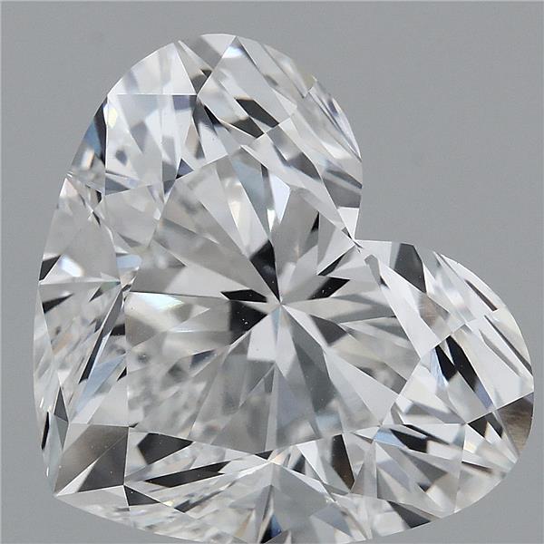 6.10 Carat Heart Cut D VVS2 Diamond - view 1