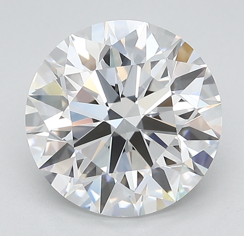 3.02ct Round D VVS1 IGI