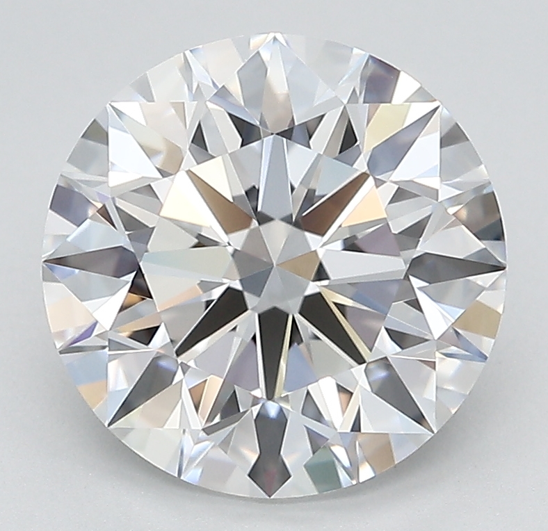 3.29ct Round D IF IGI