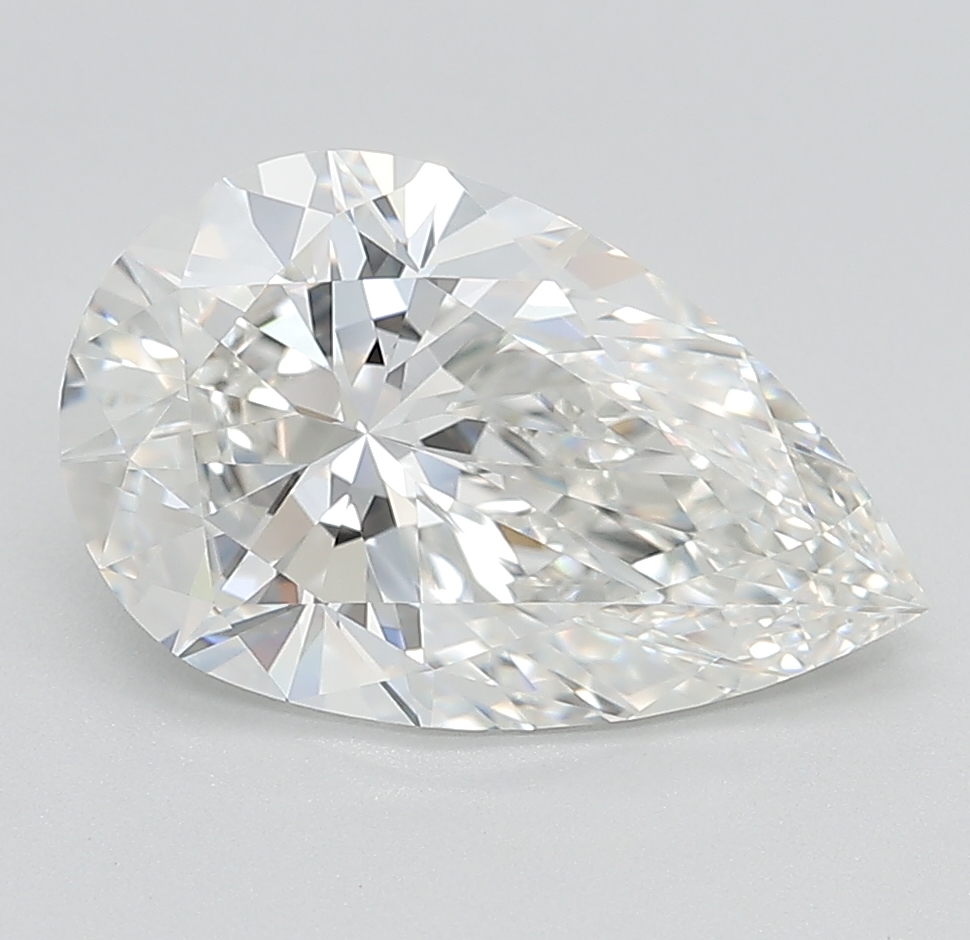 3.22ct Pear G IF IGI