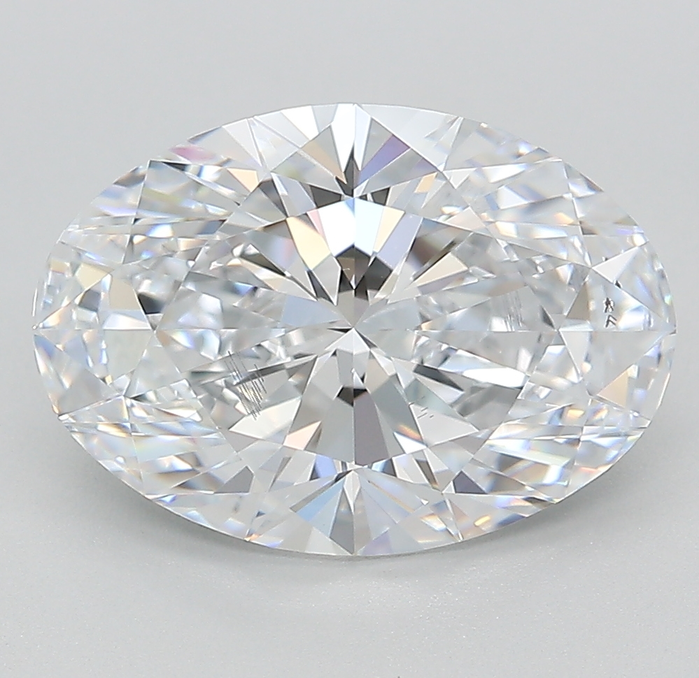 4.08ct Oval E SI1 IGI