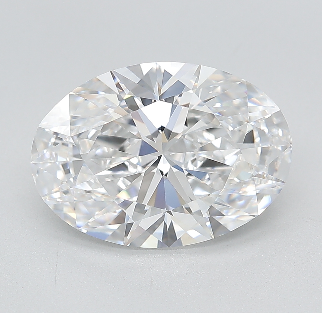 4.51ct Oval D IF IGI