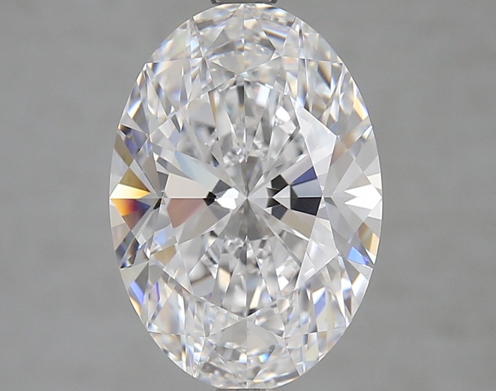 4.07ct Oval D IF IGI