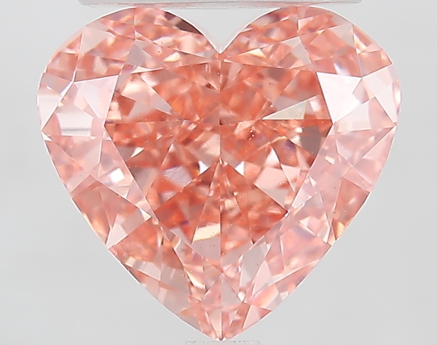 3.51ct Heart Fancy Vivid Pink VS1 IGI