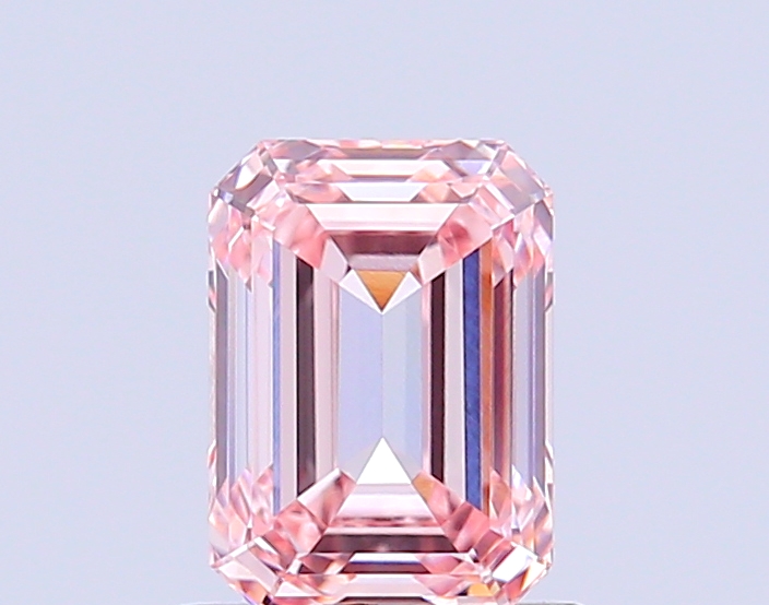 1ct Emerald Fancy Pink VS1 IGI