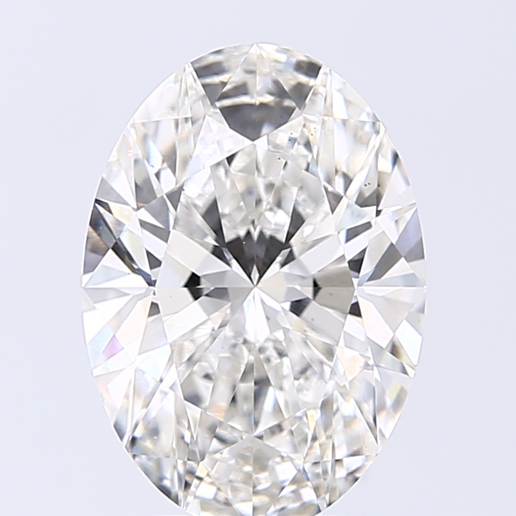 3.52 ct. oval Lab Grown Diamond front image