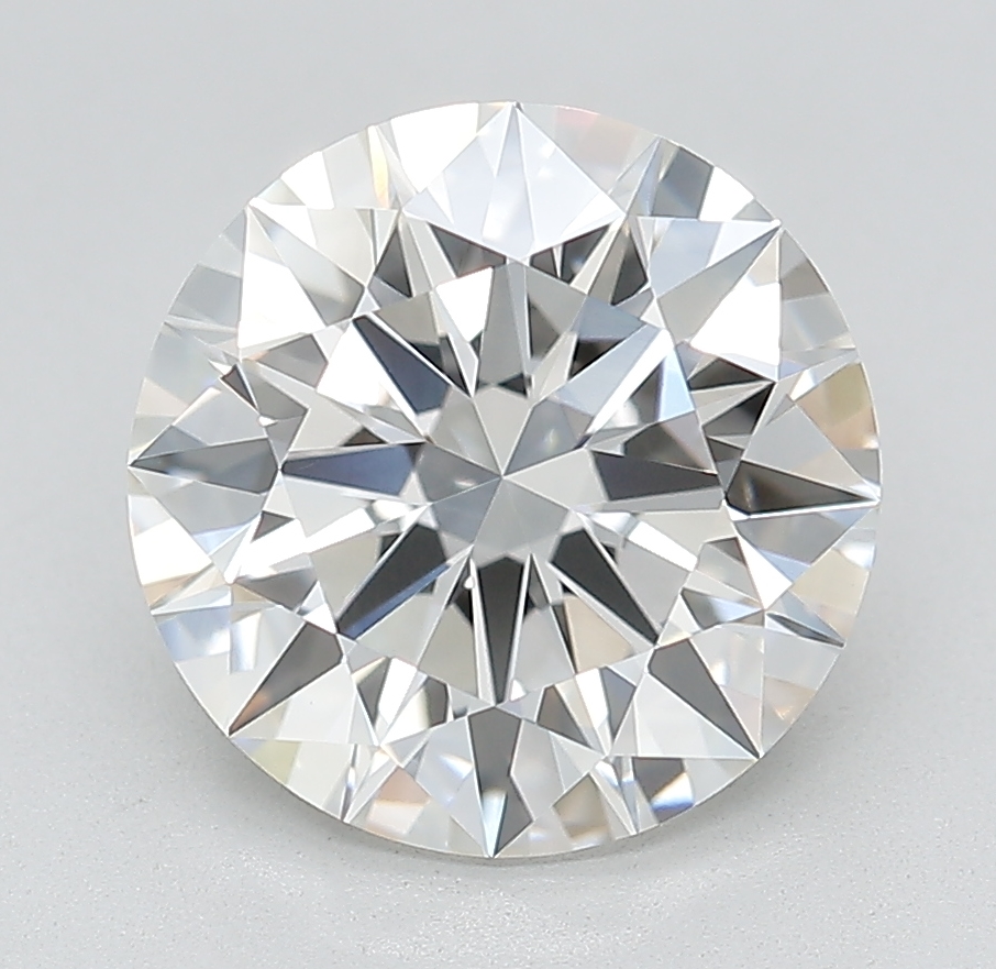 3.8ct Round F VVS2 IGI