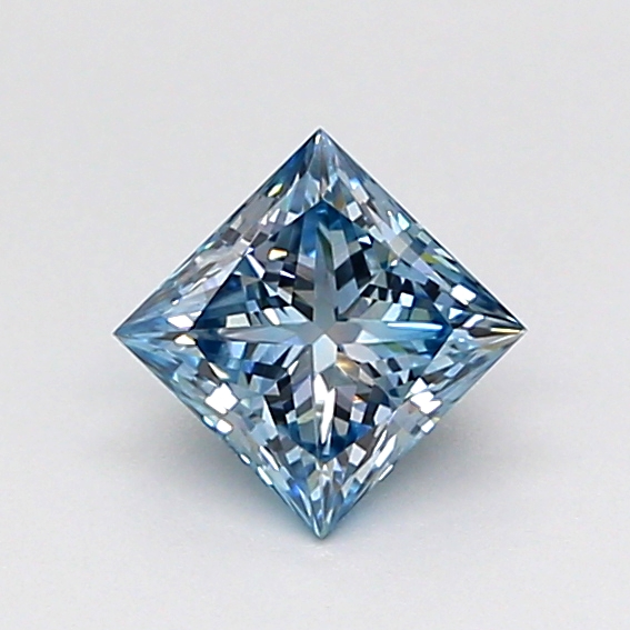 0.5ct Princess Fancy Dark Blue VS1