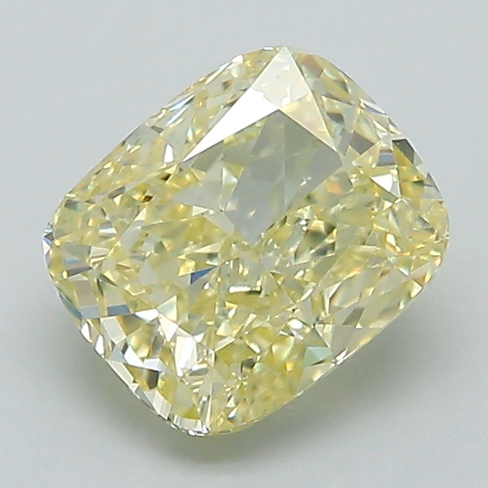 1.72ct Cushion Fancy Yellow VS1 IGI