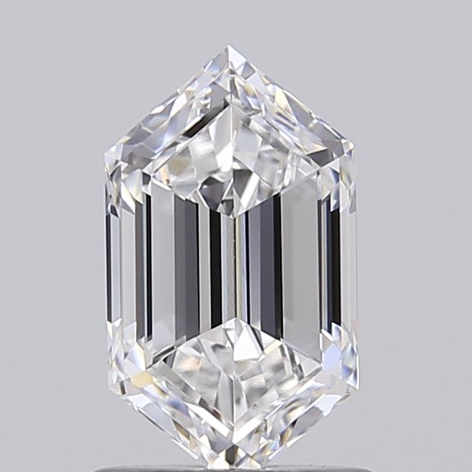 1.05ct Hexagonal D VVS1 IGI