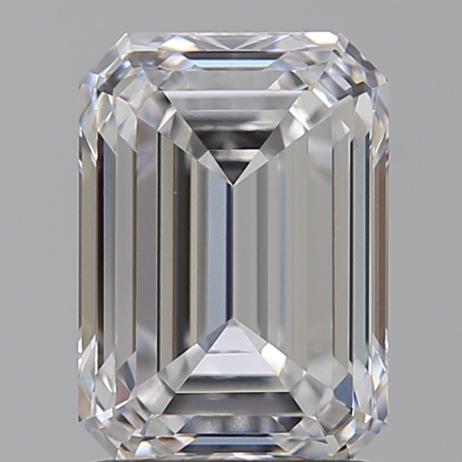 2.03 carat d VVS2 EX Cut IGI emerald diamond