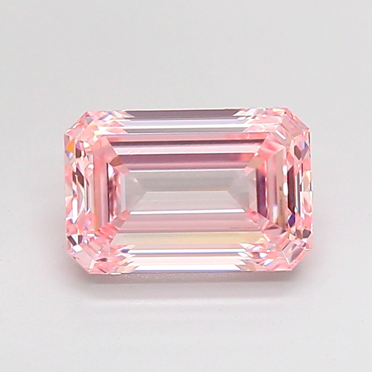 2.02ct Emerald Fancy Intense Pink VVS2 IGI