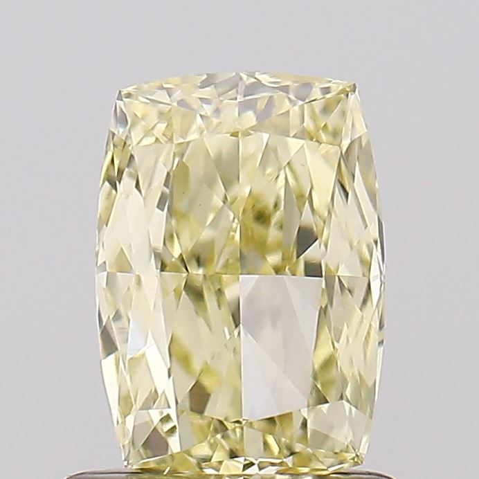 1.03ct Cushion Fancy Yellow VS1 IGI