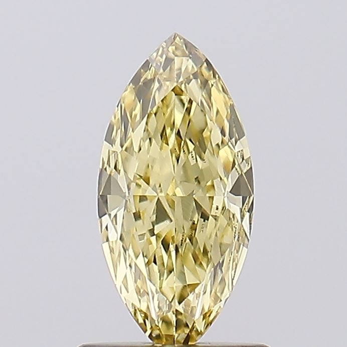 1.09ct Marquise Fancy Intense Yellow VS1 IGI
