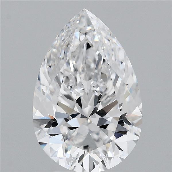 4.41ct Pear Lab-Grown Diamond · D/VVS2