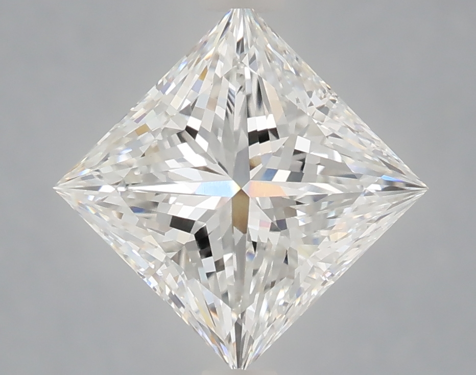 2.86 carat f VVS2 EX Cut IGI princess diamond
