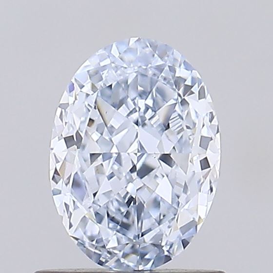 1.07ct Oval Fancy Blue VS1 IGI