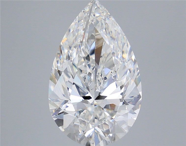 6.01 carat e VS1 EX Cut IGI pear diamond