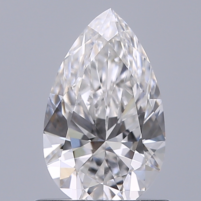 0.74ct Pear D VVS2 IGI
