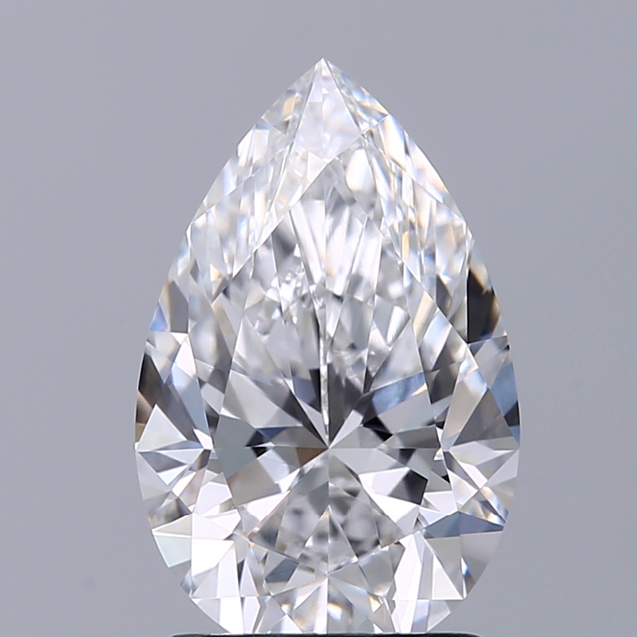 1.6ct Pear D VVS1 IGI
