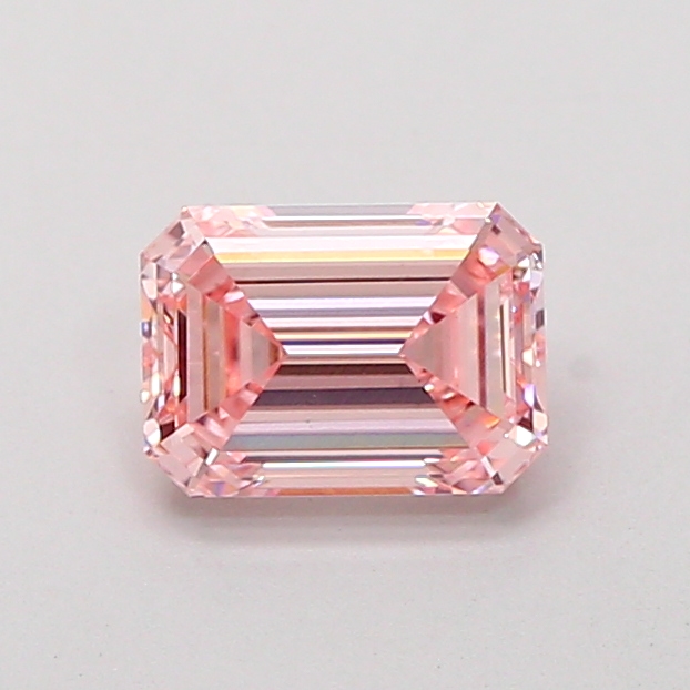 1.1ct Emerald Fancy Intense Pink VS1 IGI