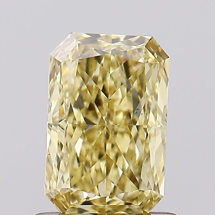 1ct Cushion Fancy Yellow VS2 IGI