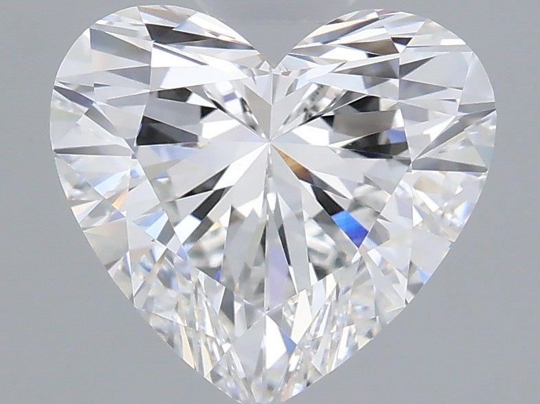 1.76 carat d VVS2 EX Cut IGI heart diamond
