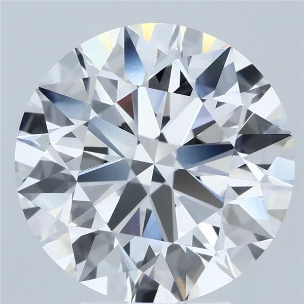 5.02 Carat Round Cut E VVS1 Diamond - view 1