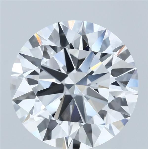 4.08 Carat Round Cut E VVS1 Diamond - view 1