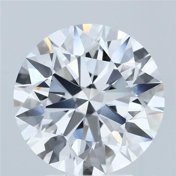 4.03 Carat Round Cut E VVS1 Diamond - view 1