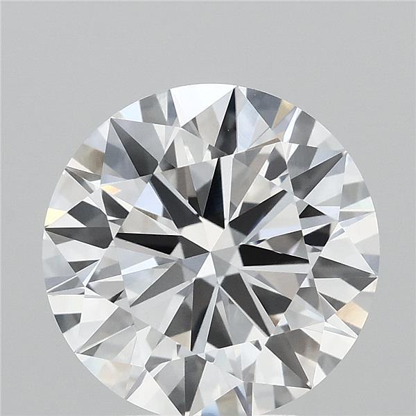 4.02 Carat Round Cut E VVS1 Diamond - view 1