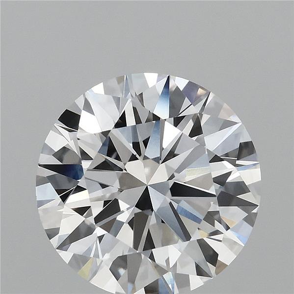 4.01 Carat Round Cut E VVS1 Diamond - view 1