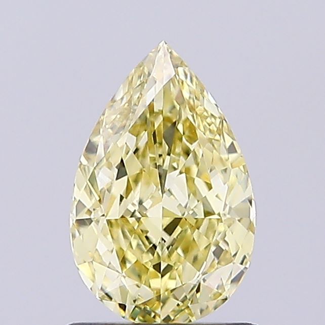 1.05ct Pear Fancy Intense Yellow VS1 IGI