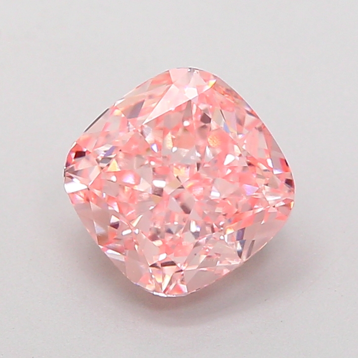 2.26ct Cushion Fancy Vivid Pink VVS2 IGI