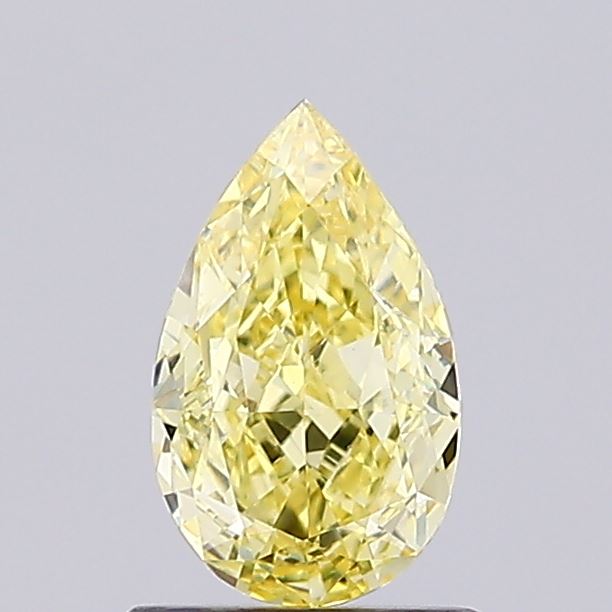 1.08ct Pear Fancy Intense Yellow VVS2 IGI