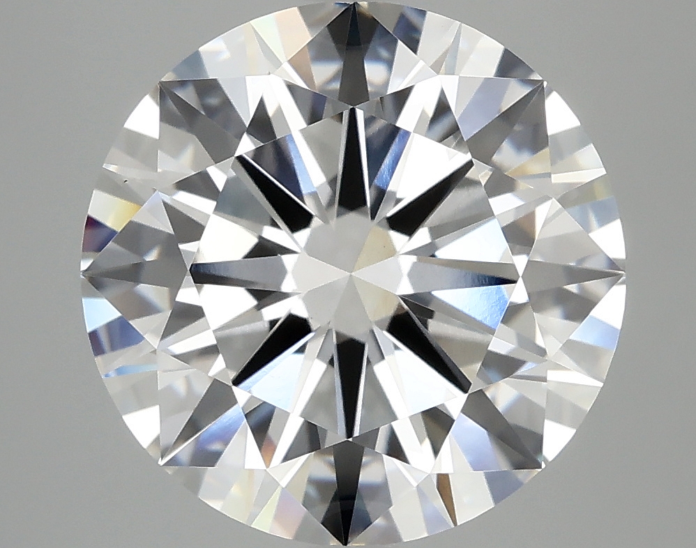 5.76 Carat Round Cut Lab Diamond