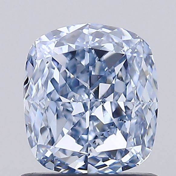 1ct Cushion Fancy Blue VS2 IGI