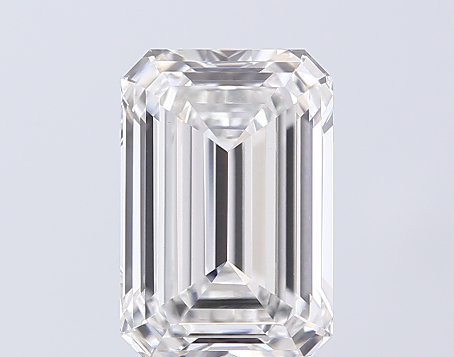 4.01ct Emerald · F · VS1 · IGI