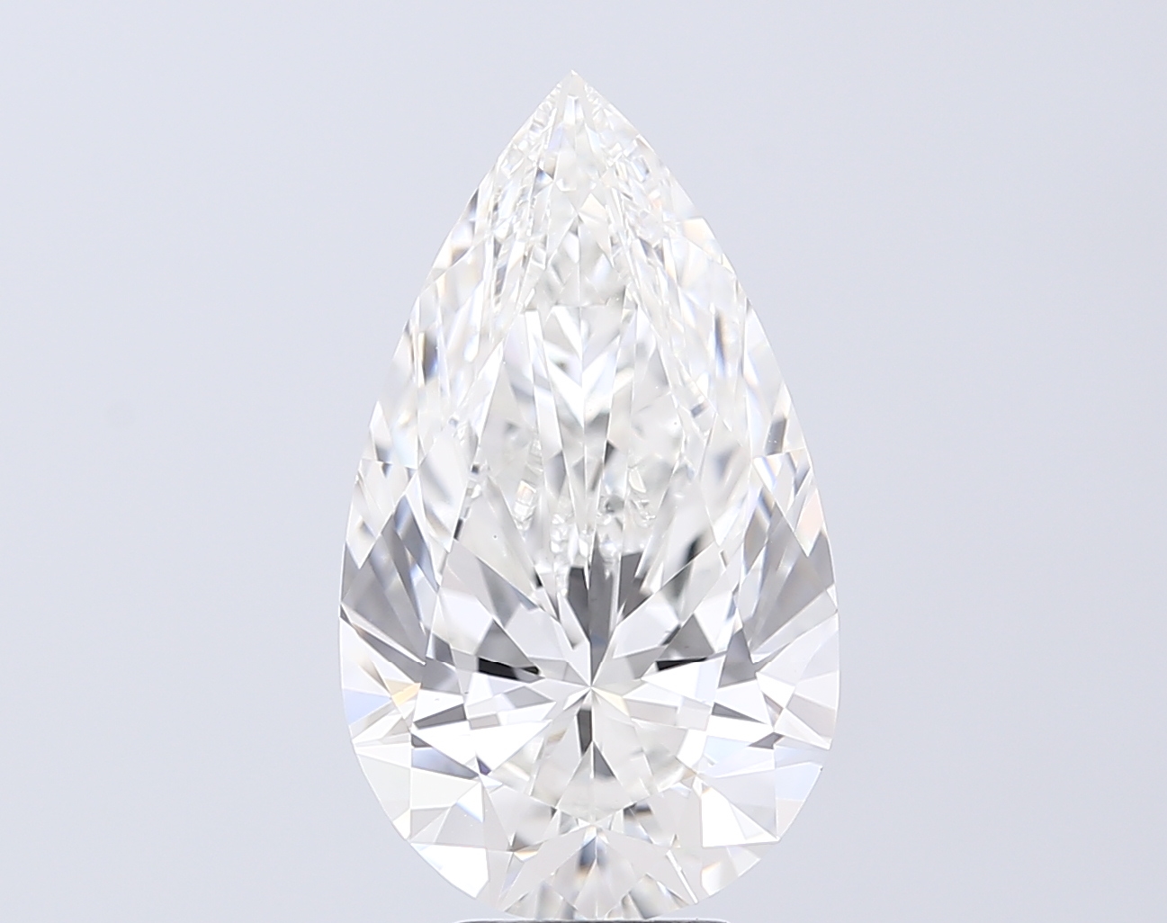 6.08 ct. pear Lab Grown Diamond front image