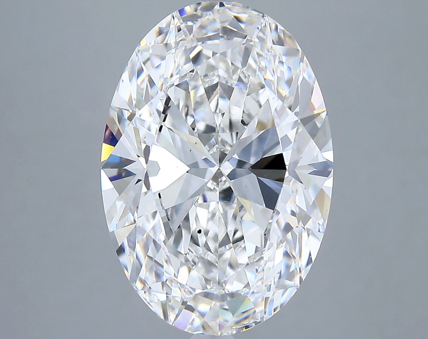 7.18ct Oval E VS2 IGI