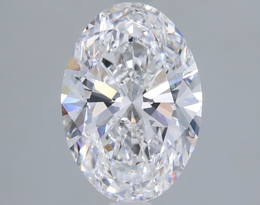 2.08 carat d VVS2 EX Cut IGI oval diamond