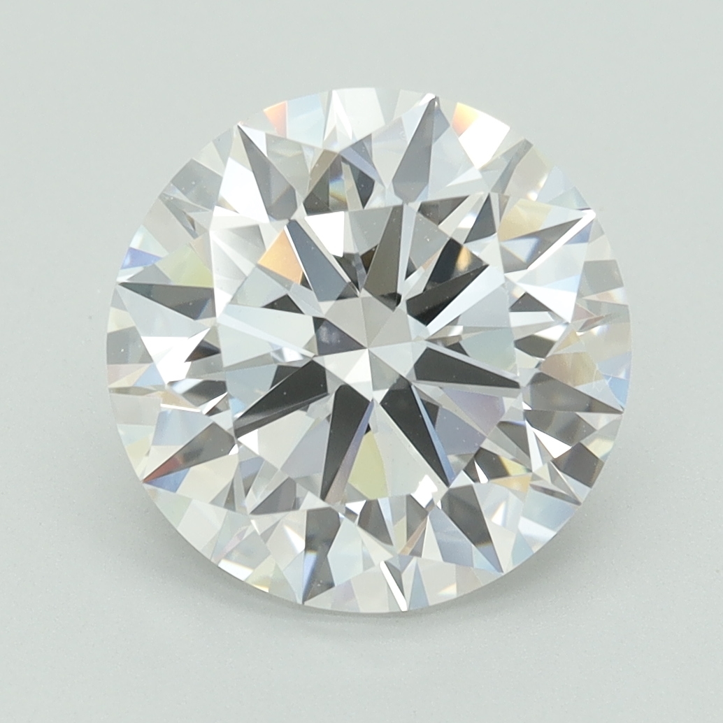 4.02ct Round · D · VVS2 · GIA