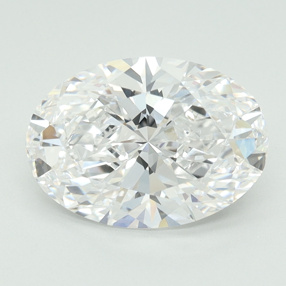 2.95ct Oval · D · VVS2 · GIA