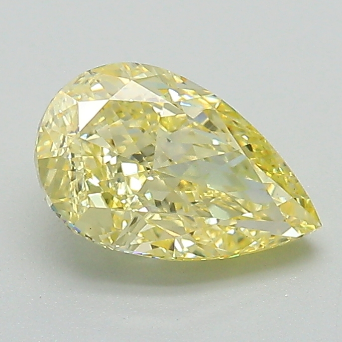 1.2ct Pear Fancy Intense Yellow VS1 IGI