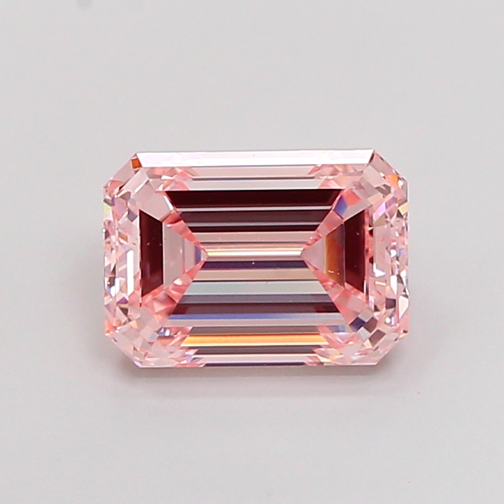 3.01ct Emerald Fancy Intense Pink VS1 IGI