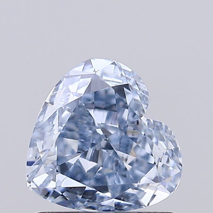 1.01ct Heart Fancy Light Blue VS1 IGI