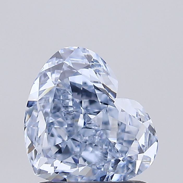 1.01ct Heart Fancy Blue VS1 IGI