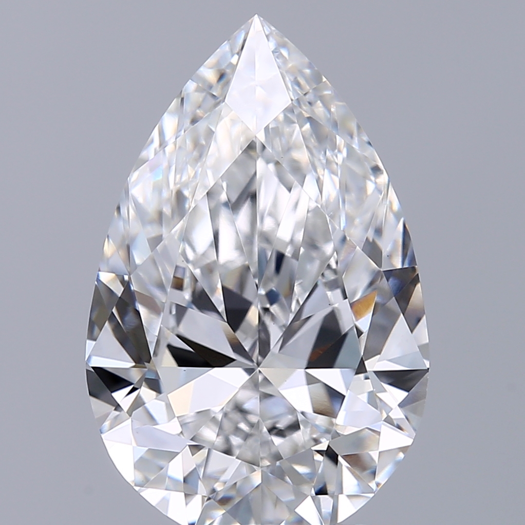 2.73ct Pear D VVS2 IGI