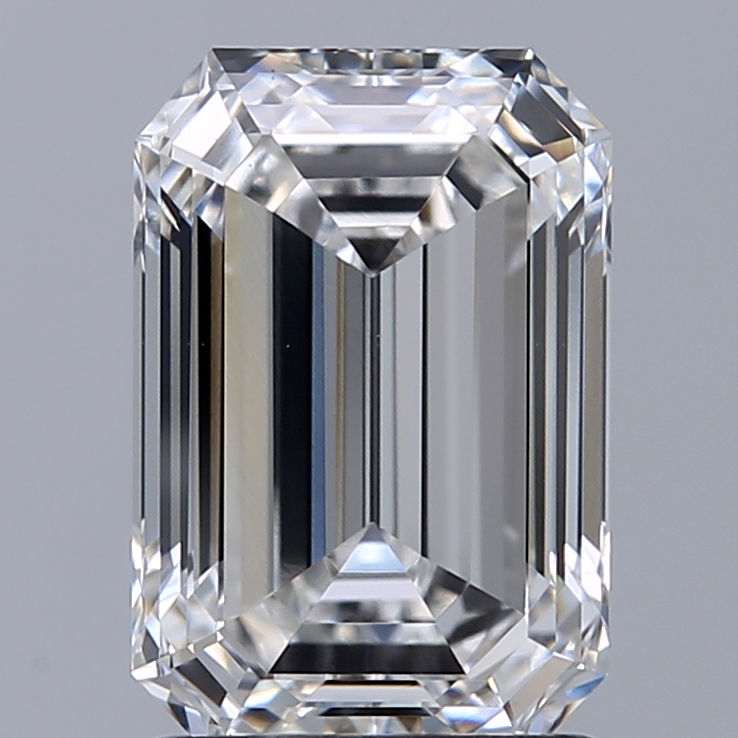 1.74ct Emerald F VVS2 IGI