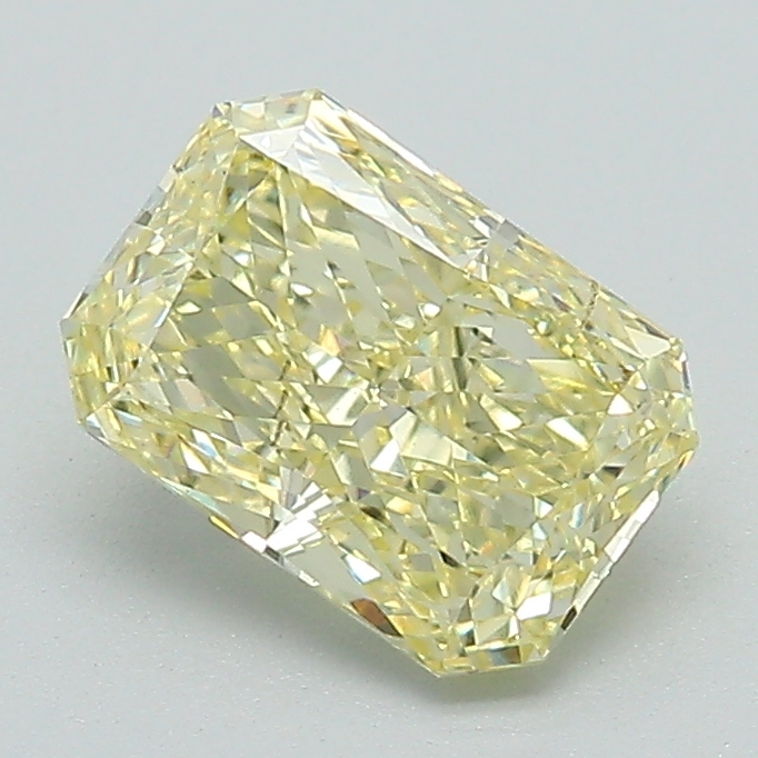 1.31ct Radiant Fancy Intense Yellow VS1 IGI